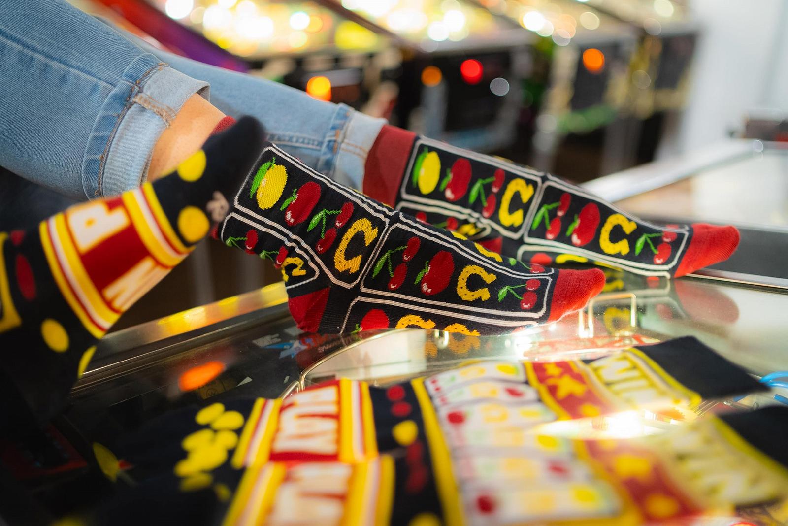 Шкарпетки Rainbow Socks Slot Machine Socks (Однорукий бандит) - 2 пари, фото №7