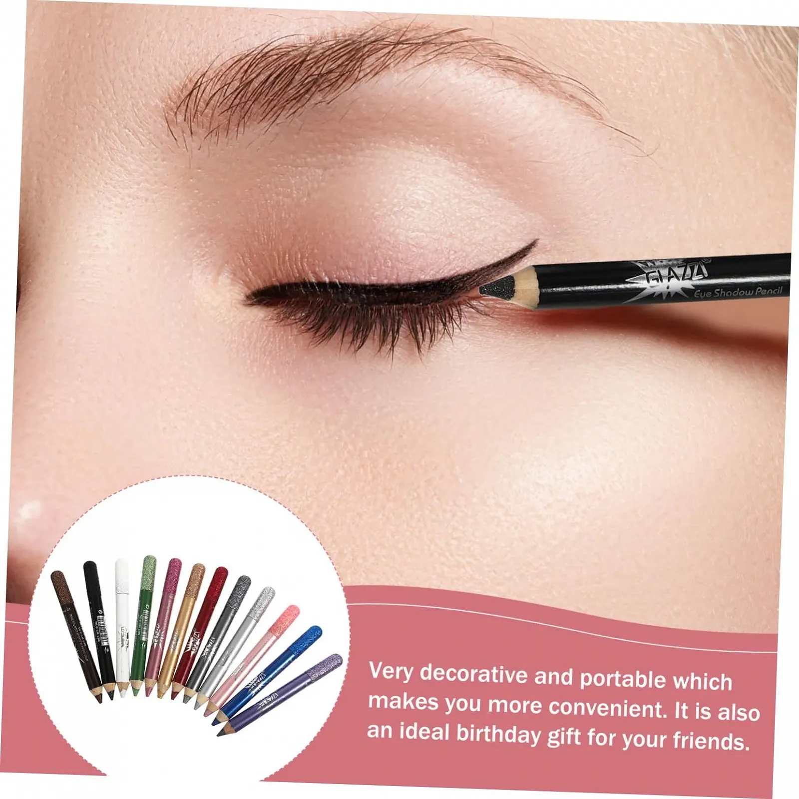 Олівець для повік Housoutil Перламутровий, фото №5 Олівець для повік Housoutil Перламутровий, фото №5