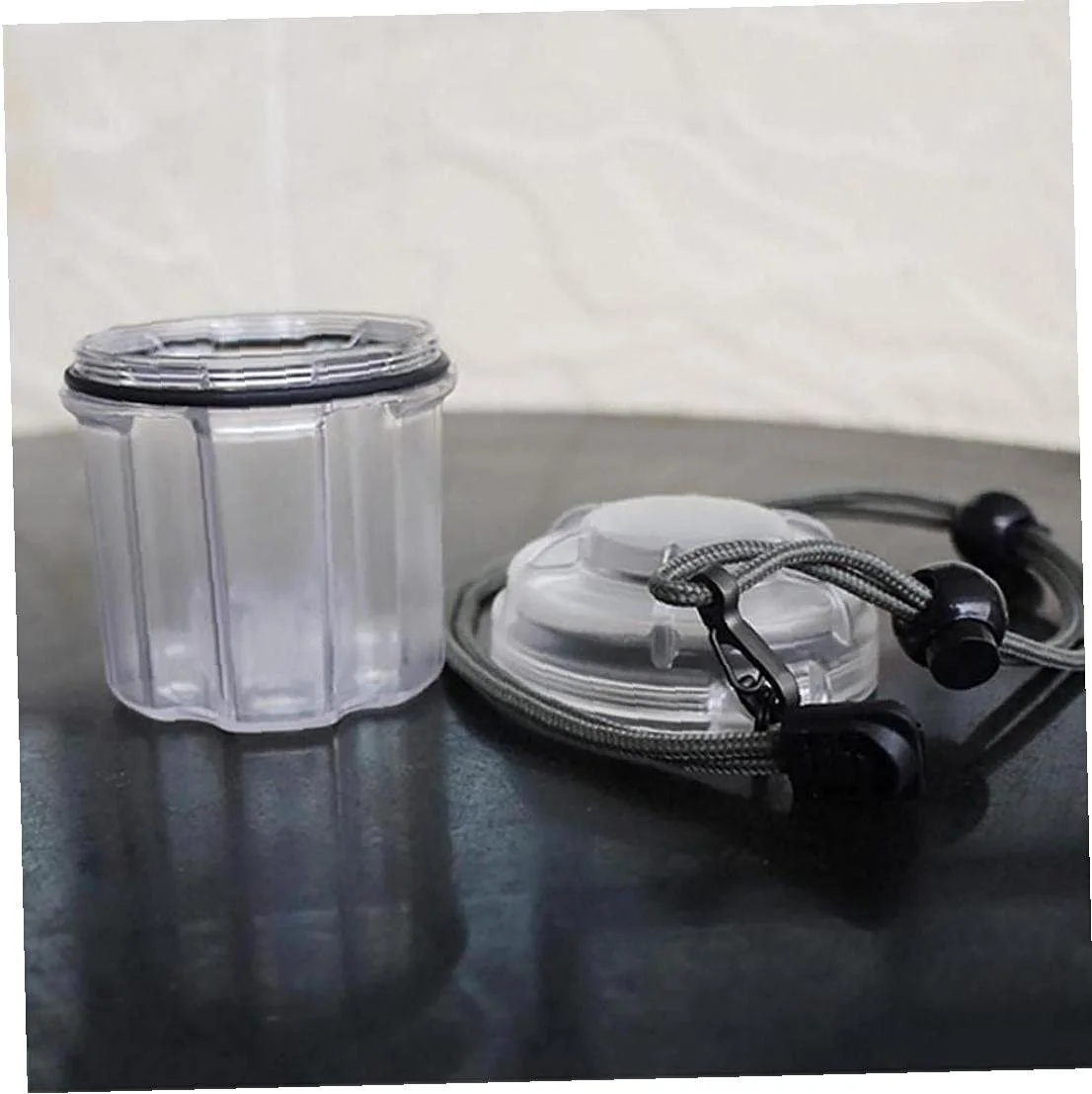 Інструмент для кемпінгу, водонепроникний контейнер для зберігання, футляр для батарейок, прозорий, фото №5