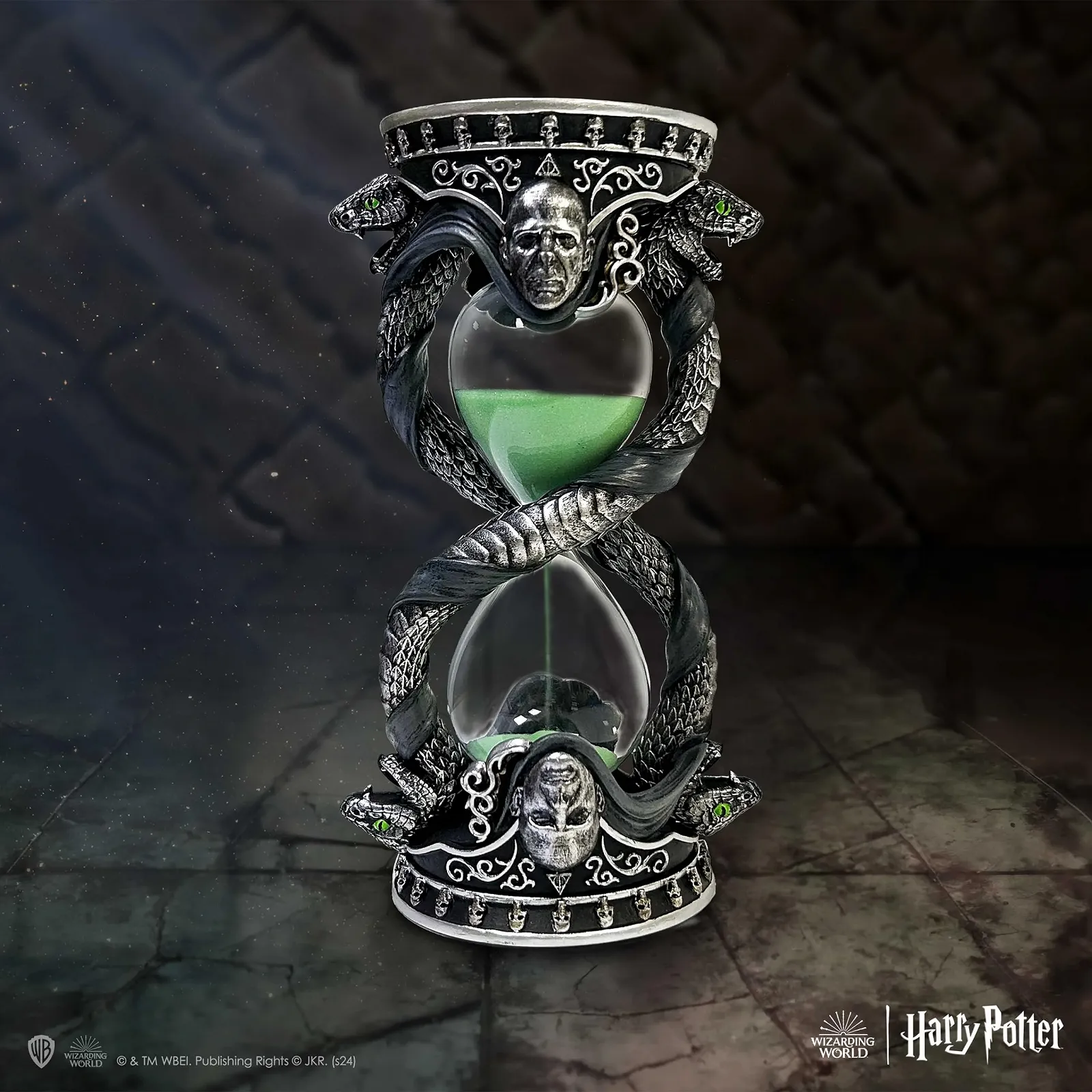 Песочные часы Nemesis Now Harry Potter Lord Voldemort 18.5 см серебристый, фото №7 Песочные часы Nemesis Now Harry Potter Lord Voldemort 18.5 см серебристый, фото №7
