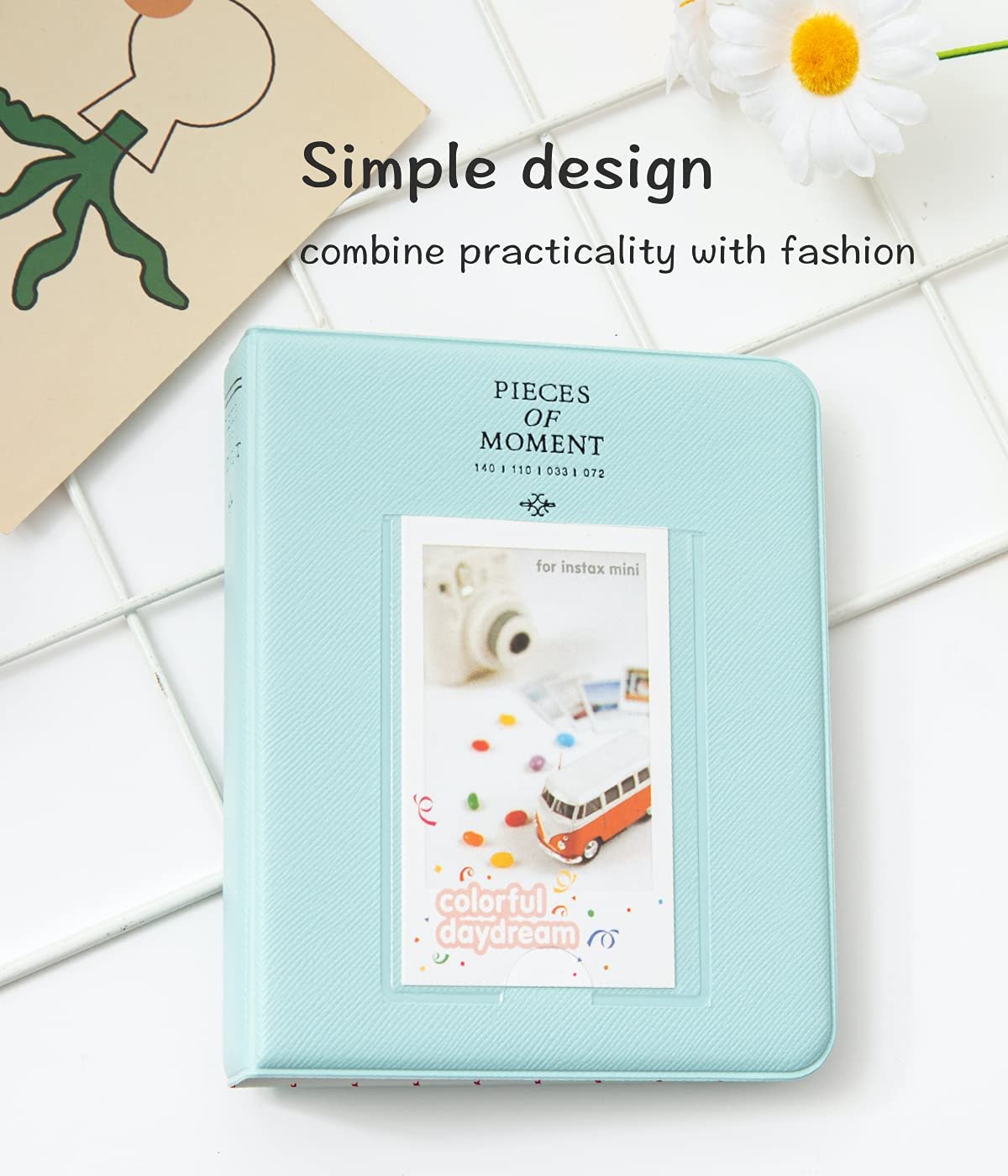 Фотоальбом Goodsnetic 64 Pockets Pink and Light Blue 2 шт., фото №4