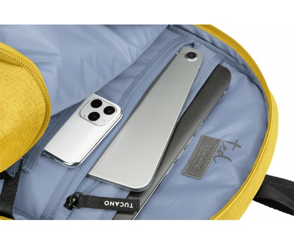 Tucano Рюкзак Ted 14", жовтий, фото №7