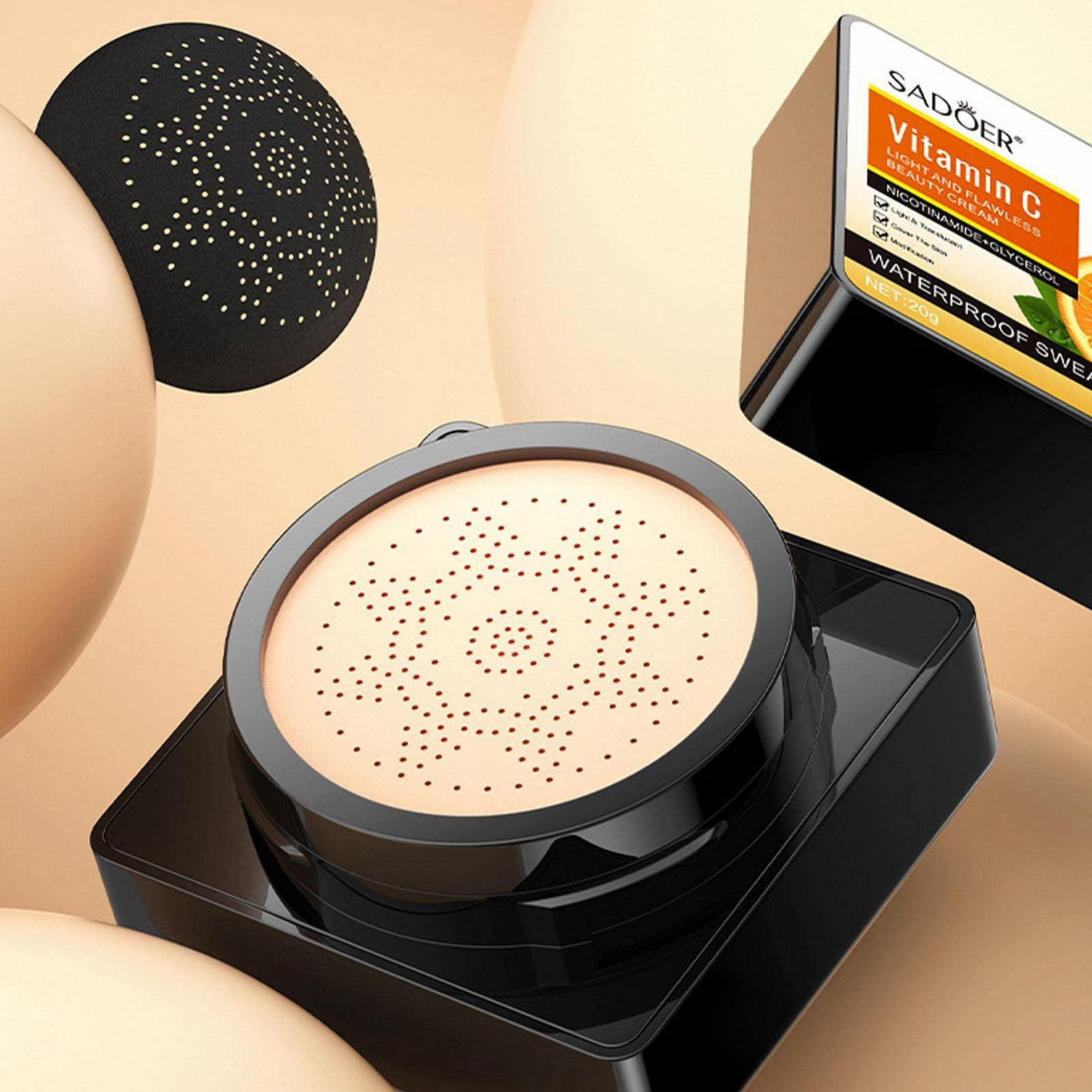 Тональная основа Kasmole Mushroom Head Concealer Cushion Vitamin C CC, фото №3