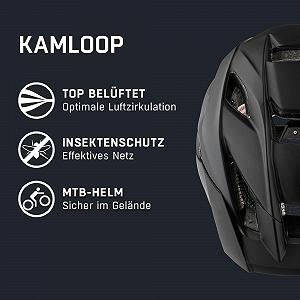 Шлем ALPINA Kamloop Регулируемый Легкий Безопасный synthetic.ua - Фото 1
