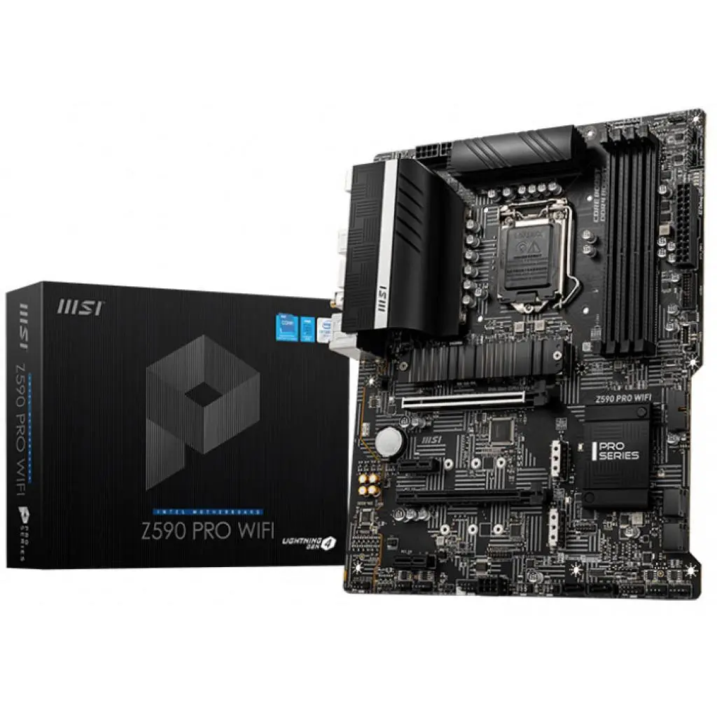 Материнська плата MSI Z590 PRO WIFI, фото №1 Материнська плата MSI Z590 PRO WIFI, фото №1