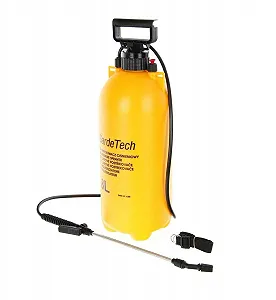 Обприскувач помповий 8 L для саду з регульованою форсункою та шлангом 1.2 m synthetic.ua - Фото 1