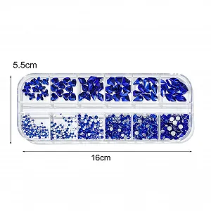 Наклейки для дизайна ногтей Разноцветные Блестки для маникюра 10 synthetic.ua - Фото 1