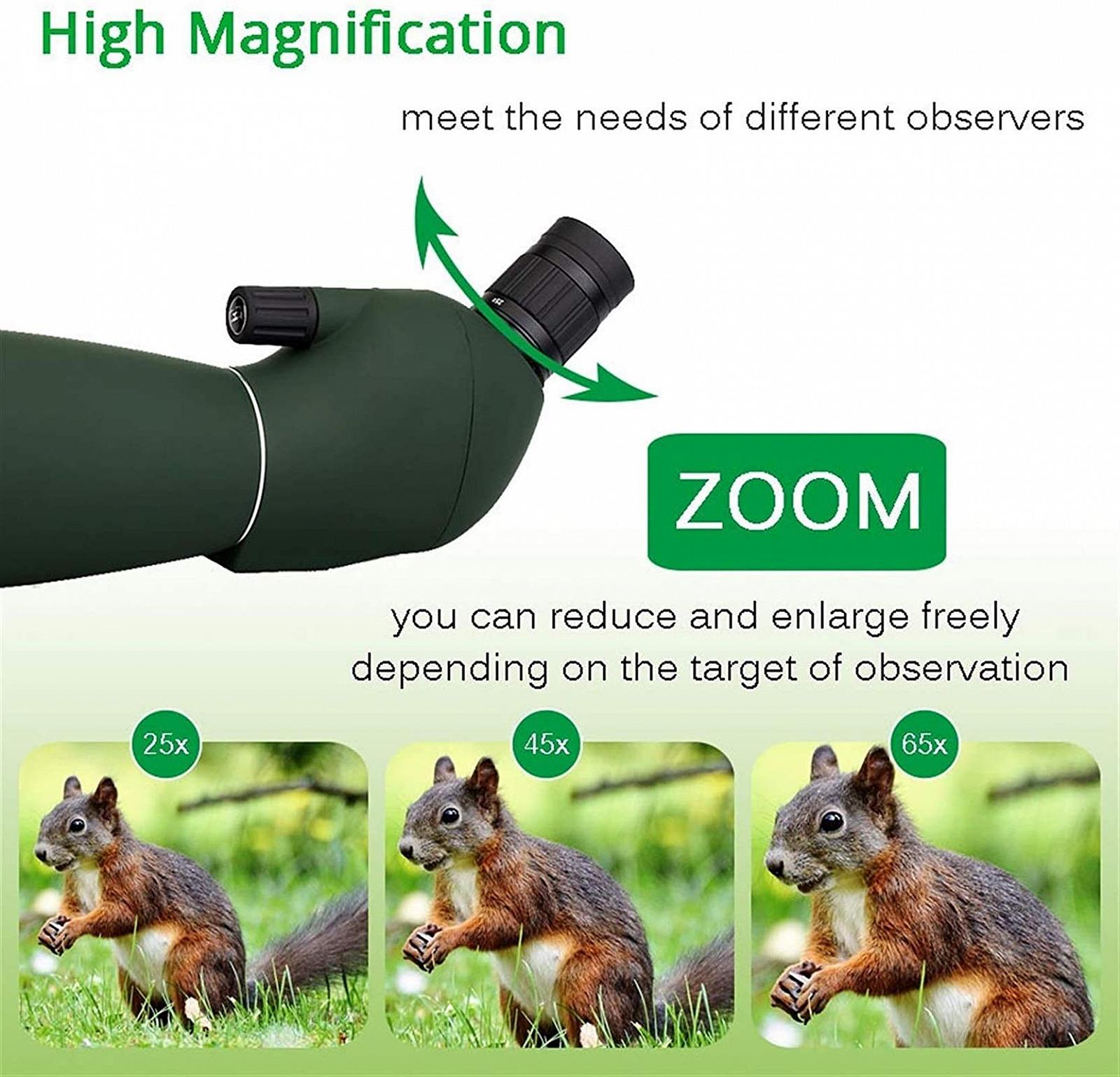 Монокуляр QHYTL Hochleistungs-Hochvergrößerungs-Monokular Выдвижная световая оптика при слабом освещении, фото №4