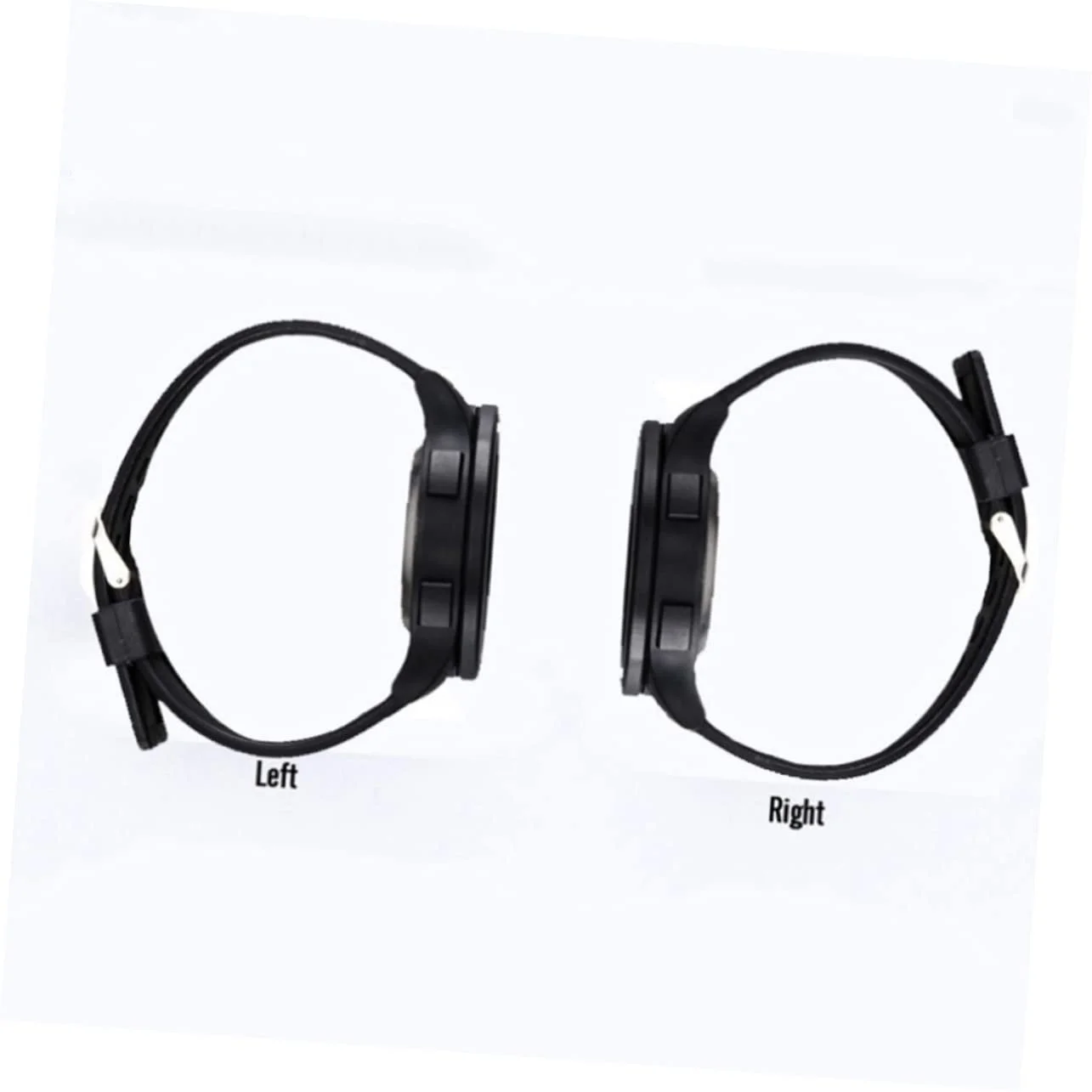 Цифровые часы OATIPHO водонепроницаемые с датчиком свечения, солнечной батареей и светодиодной подсветкой, черные кварцевые часы, мужские часы-хронограф на солнечной батарее с большим экраном, черные, фото №7