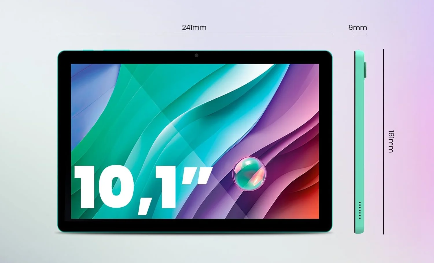 Планшет 10.1" SPC Gravity 5 SE 4/64Gb 8 ядер Android 13 5000 mAh Зелений, фото №4 Планшет 10.1" SPC Gravity 5 SE 4/64Gb 8 ядер Android 13 5000 mAh Зелений, фото №4