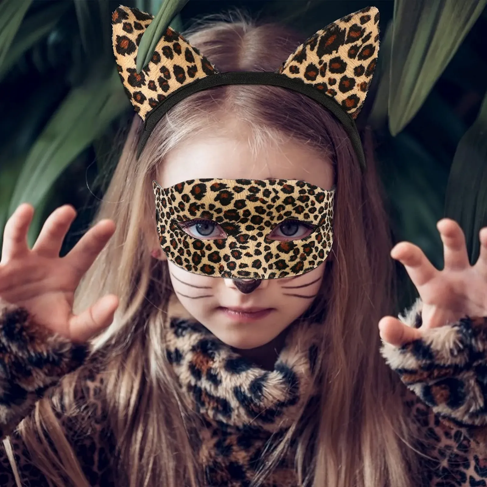 Обруч для голови з котячими вушками, фото №7