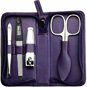 Набір для манікюру 4 предмети в дорожньому футлярі (Фіолетовий) ціна на synthetic.ua - Фото 1 Набір для манікюру 4 предмети в дорожньому футлярі (Фіолетовий) synthetic.ua - Фото 1