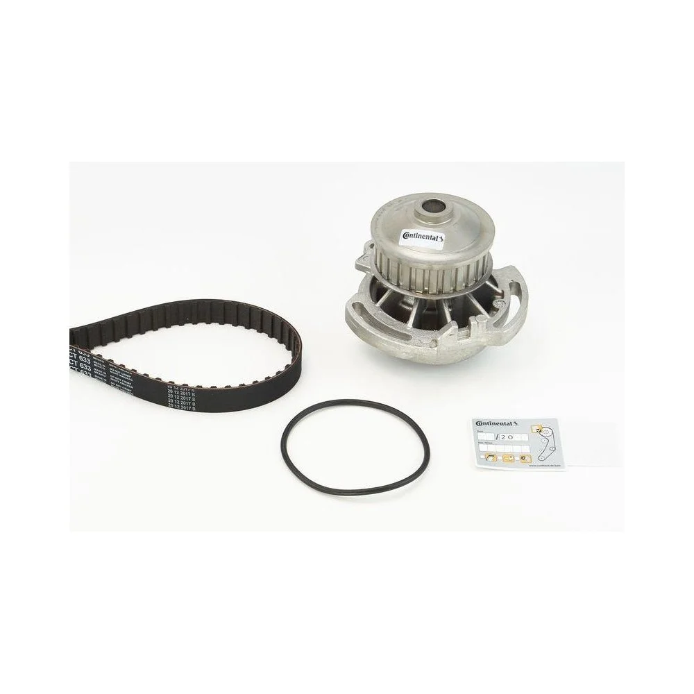 Водяной насос + комплект ремня ГРМ CONTINENTAL CTAM CT633WP1, фото №1