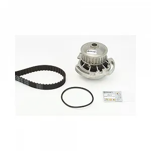 Водяний насос + комплект ременя ГРМ CONTINENTAL CTAM CT633WP1 - Фото 1