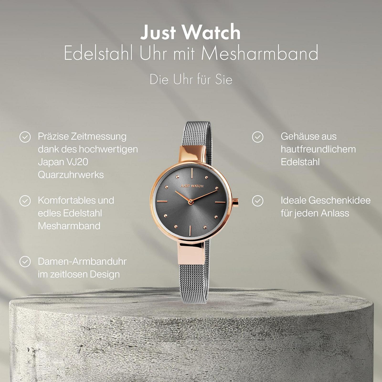 Женские часы Just Watch Slimlime Аналоговые Кварцевые JW10009, фото №2 Женские часы Just Watch Slimlime Аналоговые Кварцевые JW10009, фото №2