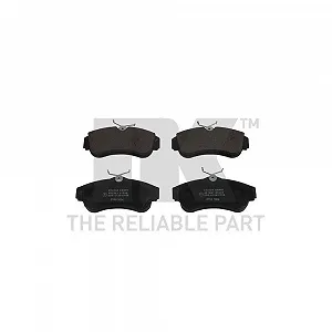 Комплект гальмівних колодок, дискове гальмо NK 222220 для NISSAN передня вісь - Фото 1