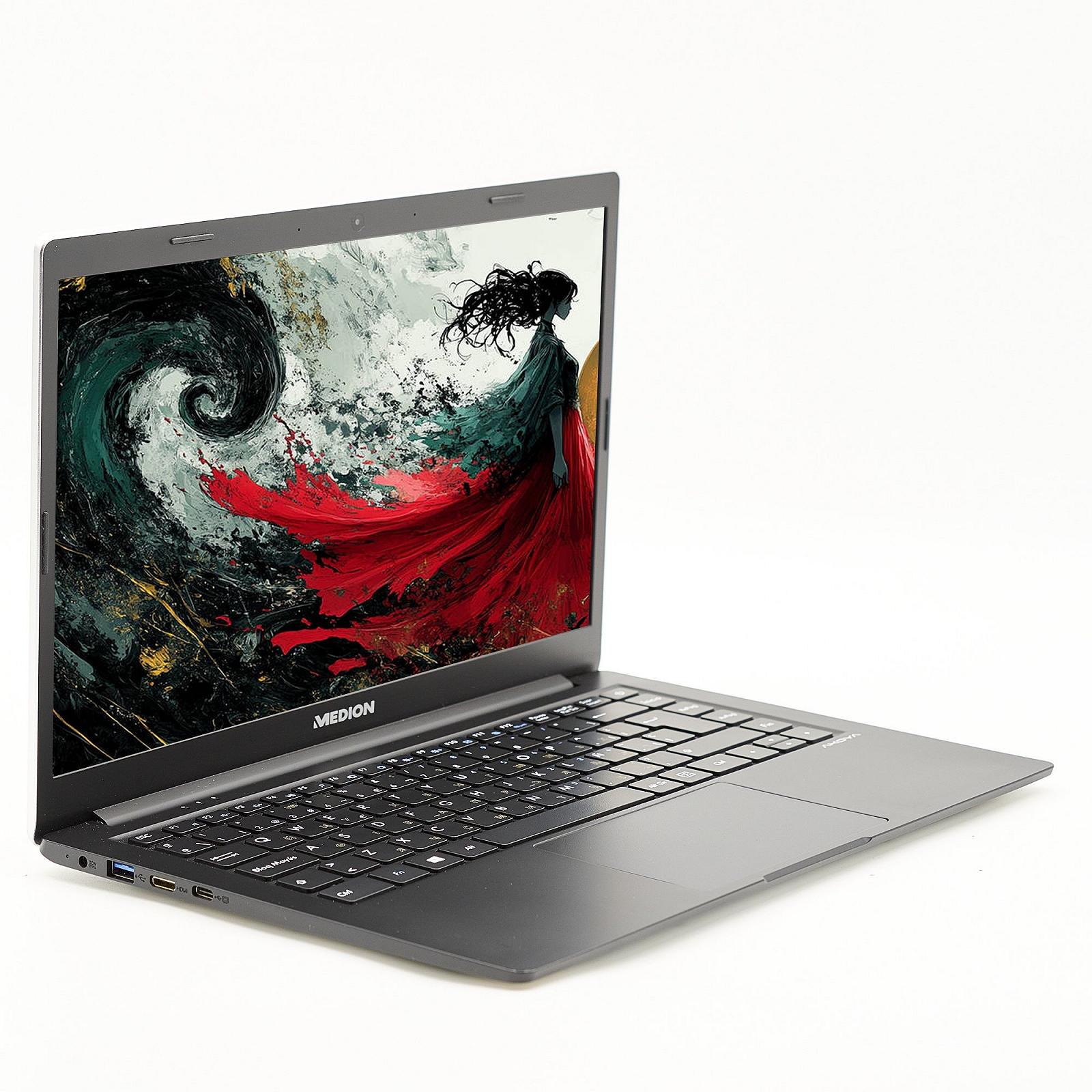 Ноутбук 14" Medion (Lenovo Group) Akoya E4251 Intel RAM 8 ГБ SSD 256 ГБ Intel Graphics IPS FullHD Метал Win10 (4484), фото №3