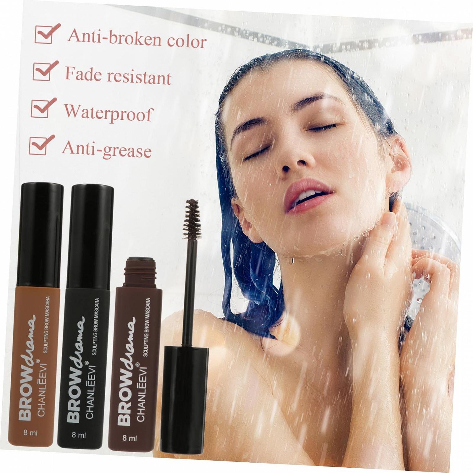 Крем для брів FRCOLOR трьохколірний натуральний, фото №2