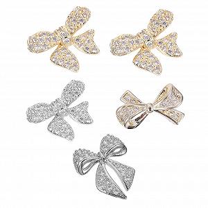 Наклейки для ногтей 3D Стразы для ногтей, 5 шт. - Фото 1