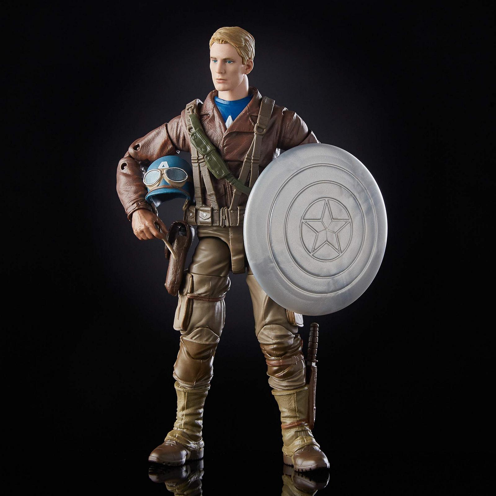 Фигурка, Marvel Legends Series, Капитан Америка: Первый мститель, 15 см, по мотивам фильма "Капитан Америка" и Пегги Картер, коллекционная, в упаковке 2 шт., фото №5