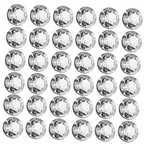 Набор Камней для рукоделия 500 шт Прозрачный Акриловые Бриллианты - Фото 1