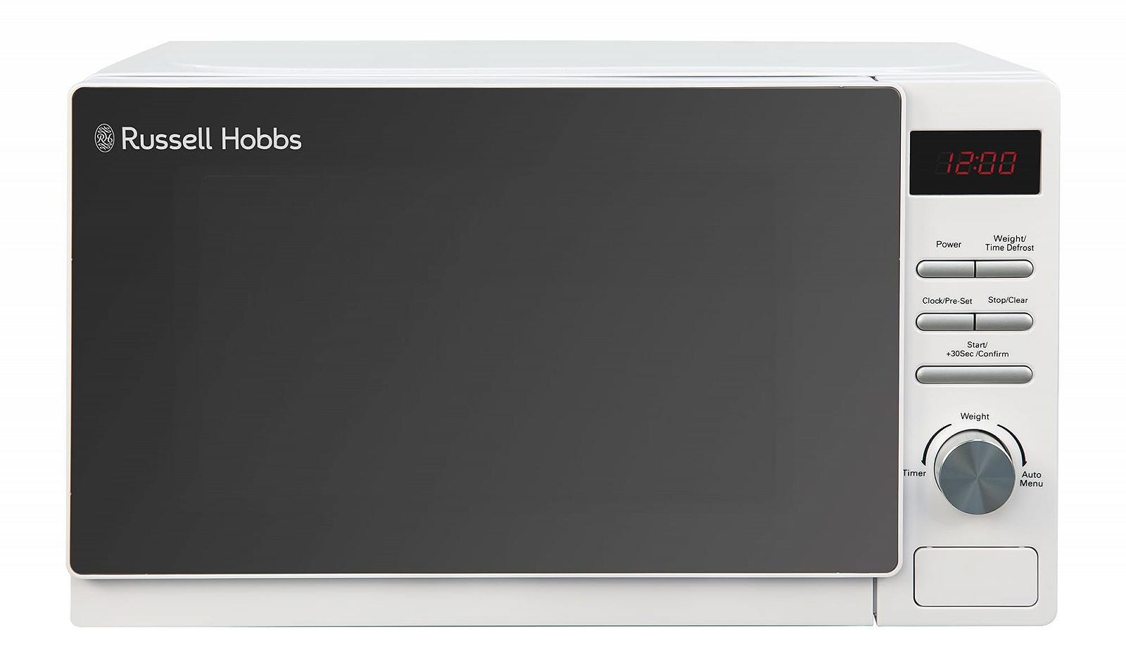 Микроволновая печь Solo Russell Hobbs RHM2079A 20 л 800 Вт Авторазморозка Белая, фото №1 Микроволновая печь Solo Russell Hobbs RHM2079A 20 л 800 Вт Авторазморозка Белая, фото №1