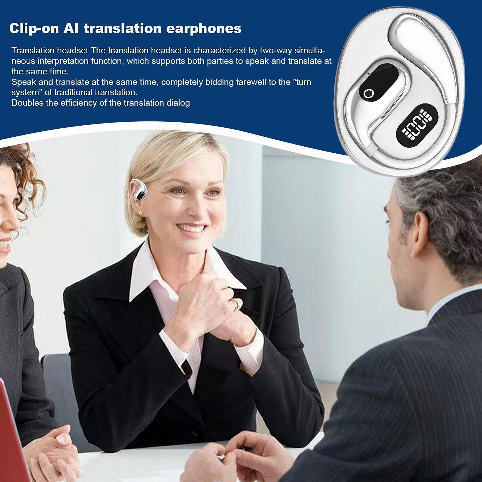 Беспроводные наушники для перевода, фото №2
