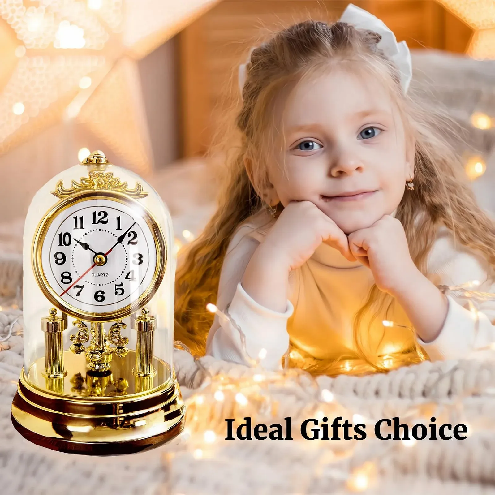 Настільний годинник Mumusuki, з зозулею, декоративний вінтажний, фото №7