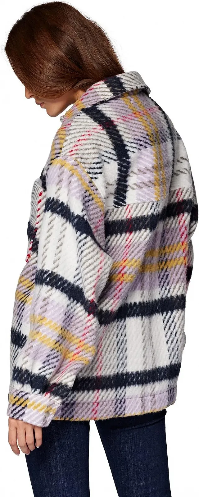 Женская рубашка MAVI CHECK SHIRT Golden Yellow Fair Orchid Check - S, фото №3