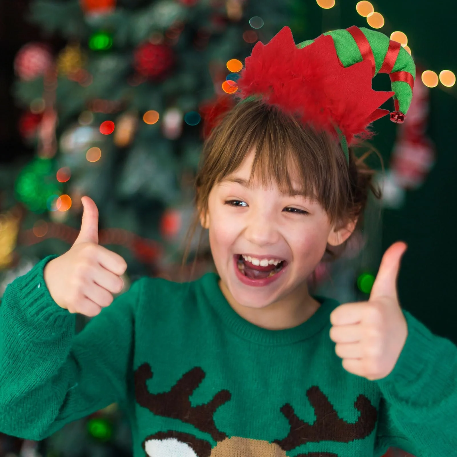 Рождественский Обруч на голову, фото №4