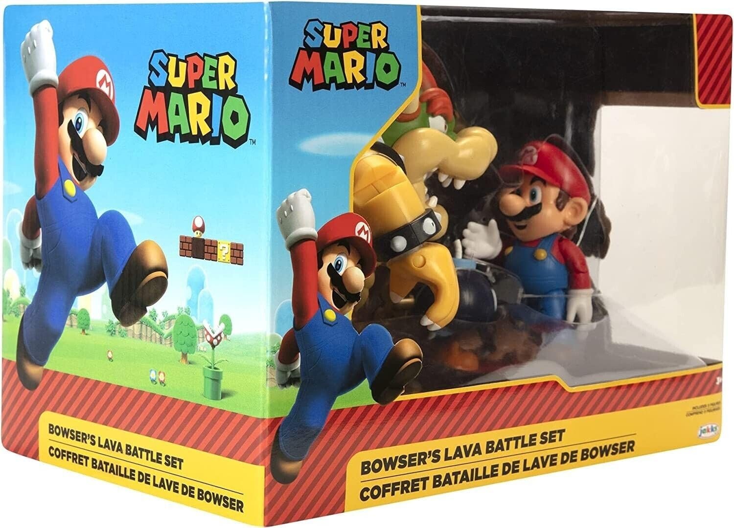 Набор фигурок Марио Nintendo Super Mario Боузер 18 см против Марио (Волна 1), фото №8