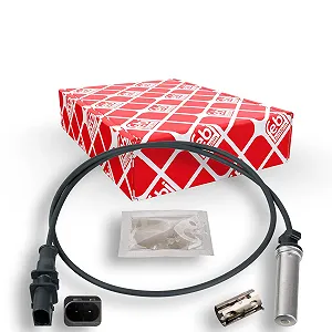 Датчик частоти обертання колеса FEBI BILSTEIN 172414 для MERCEDES-BENZ, задня вісь зліва - Фото 1