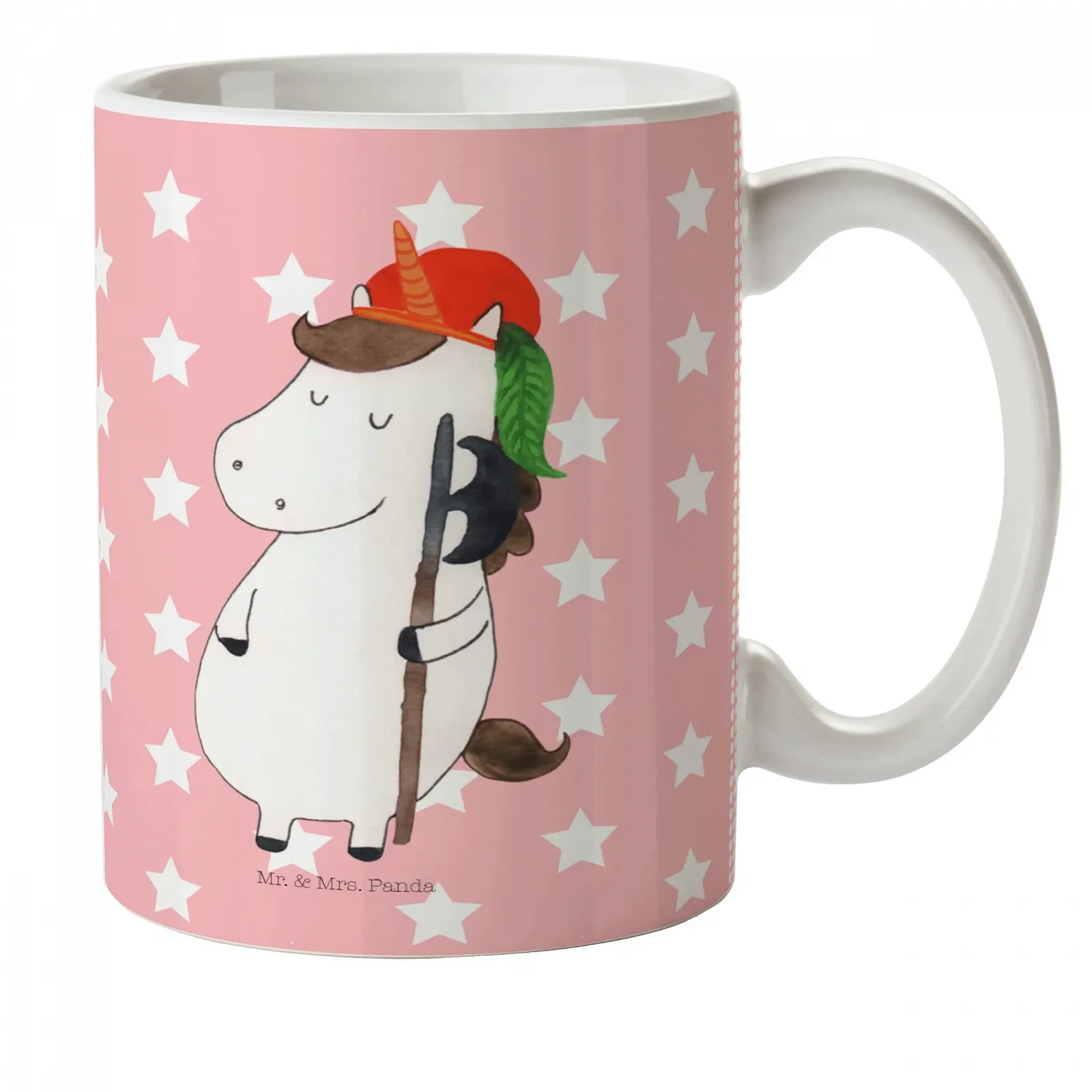 Детская Кружка Mr. & Mrs. Panda Единорог Бубе Пластиковая, фото №1