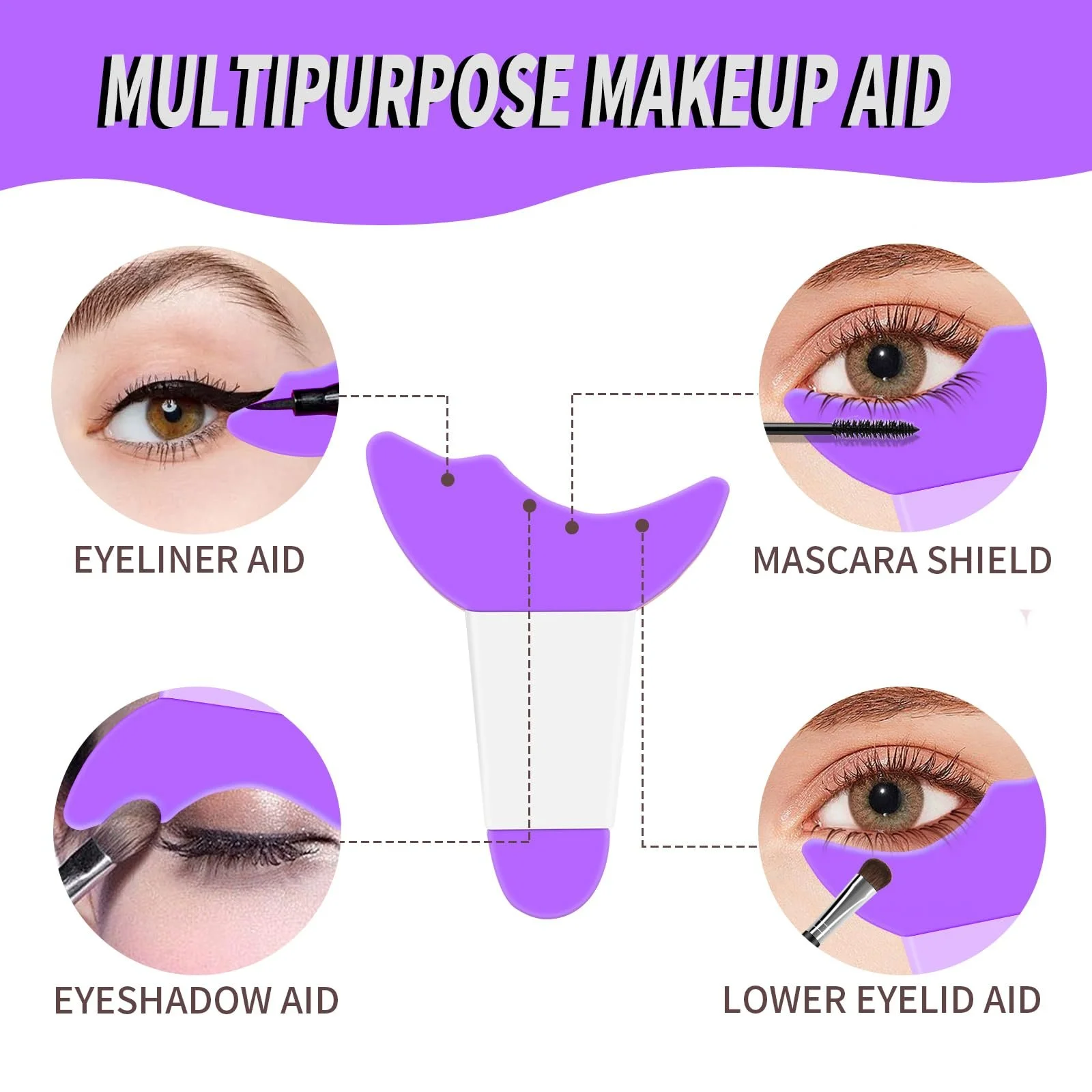 Трафарет для подводки силиконовый многоразовый, фото №2