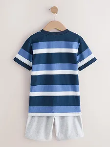 Комплект пижам NEXT 3 шт. Хлопок 100% Шорты synthetic.ua - Фото 1