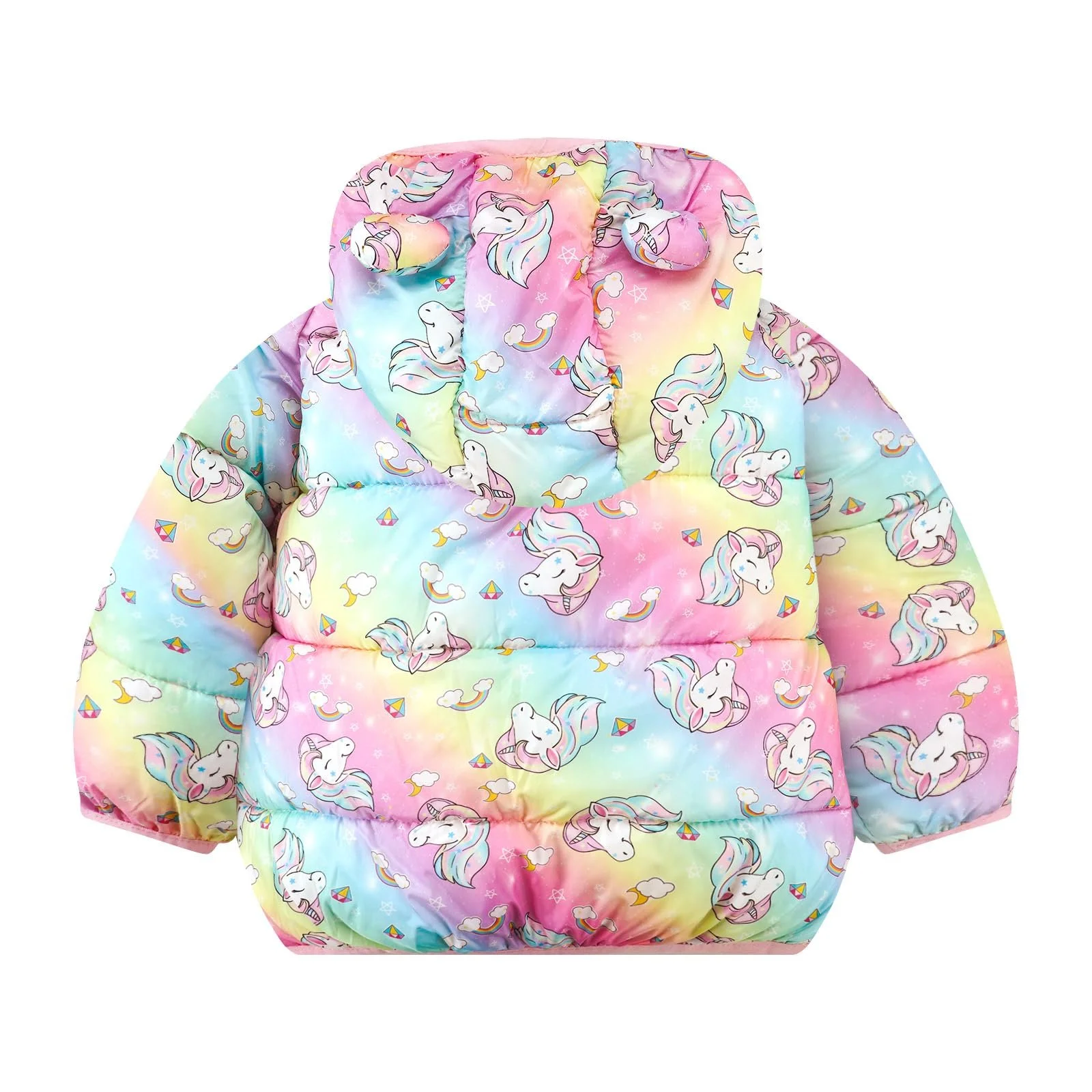 Зимнее детское пальто с капюшоном, детская куртка, легкая куртка с длинными рукавами, фото №6 Зимнее детское пальто с капюшоном, детская куртка, легкая куртка с длинными рукавами, фото №6