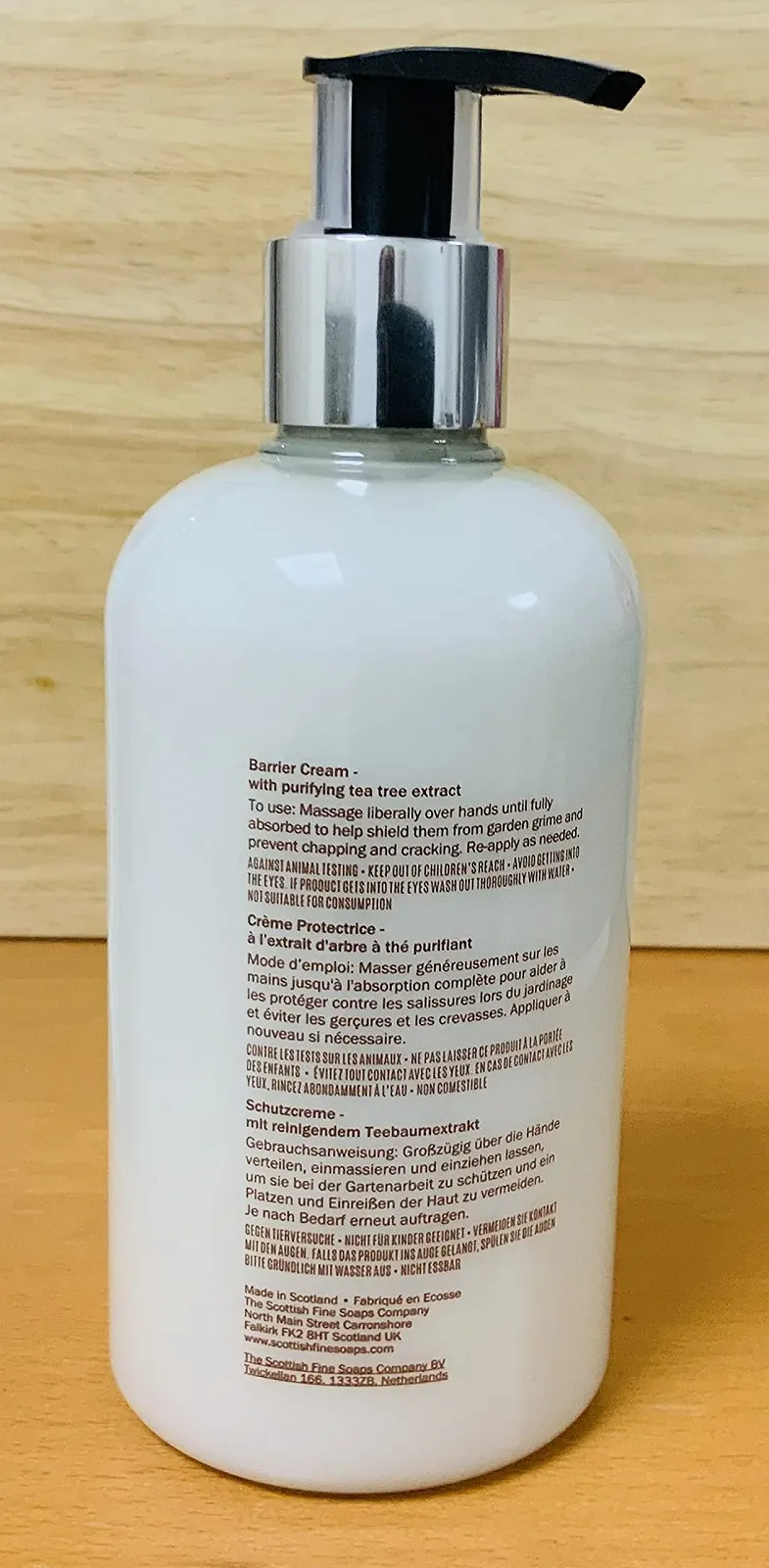 Крем для рук Scottish Fine Soaps Gardener's Hand Therapy Захисний 300 мл, фото №4