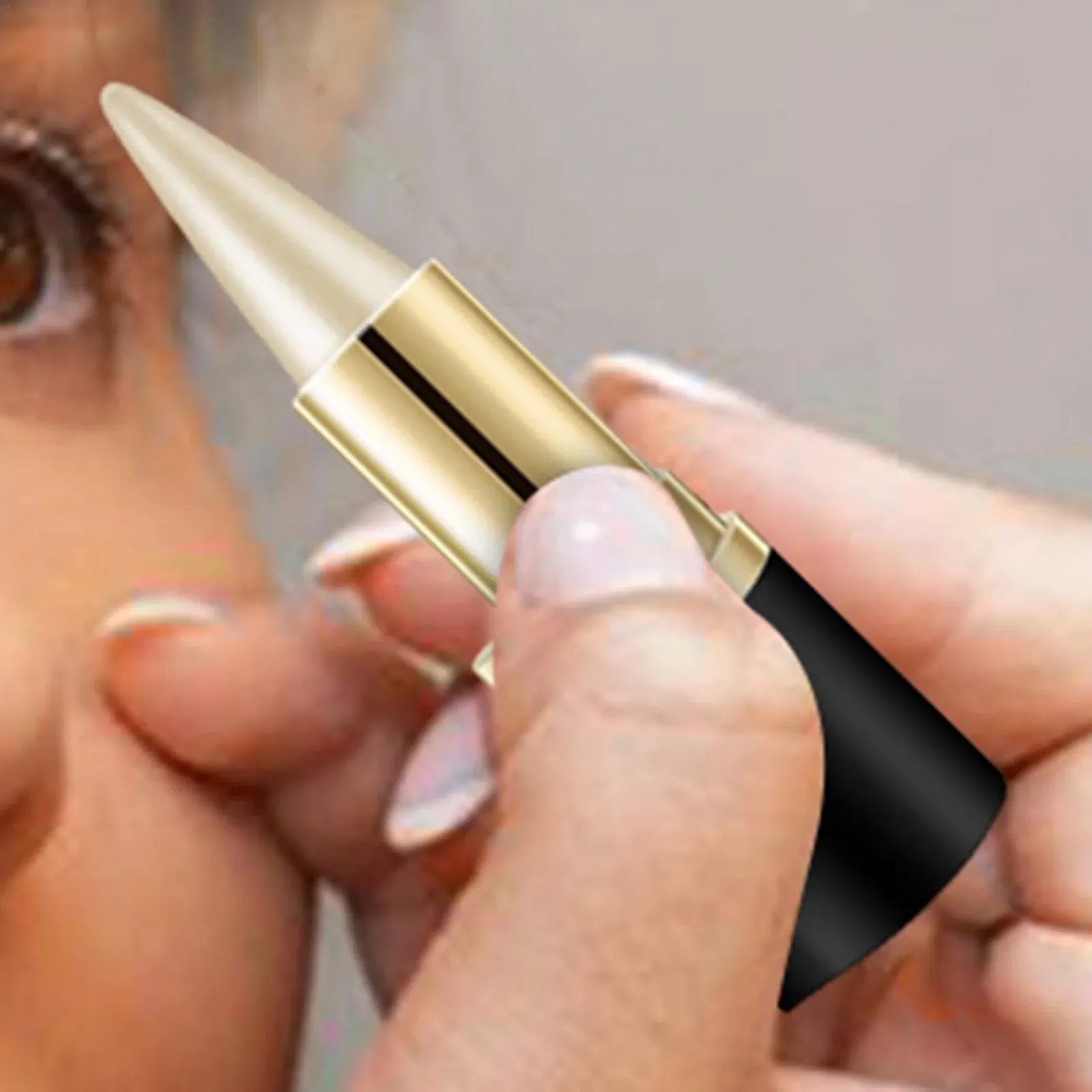 Гелевий Олівець Матовий Чорний, фото №3