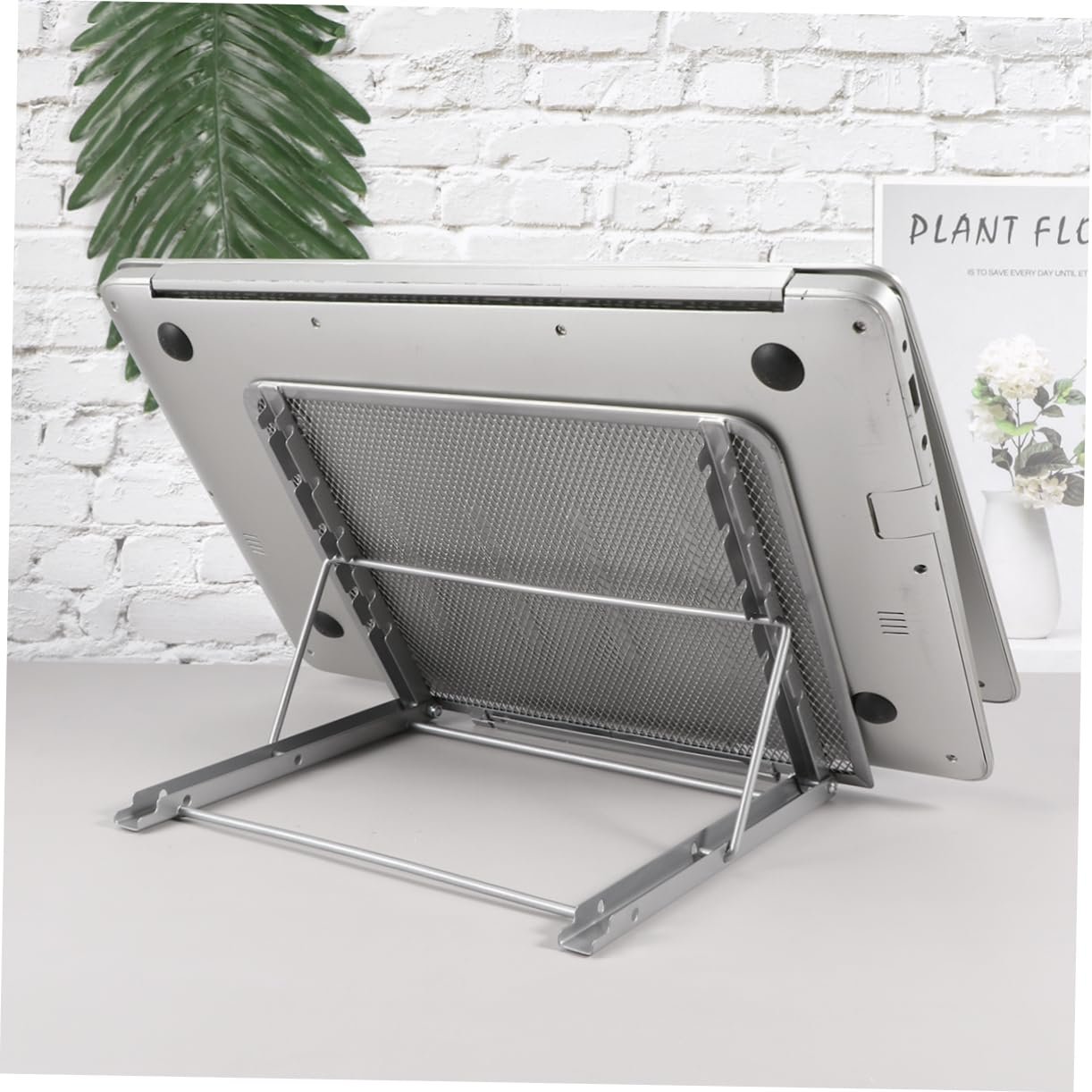 Подставка для ноутбука Tofficu Регулируемая Серебристый, фото №8