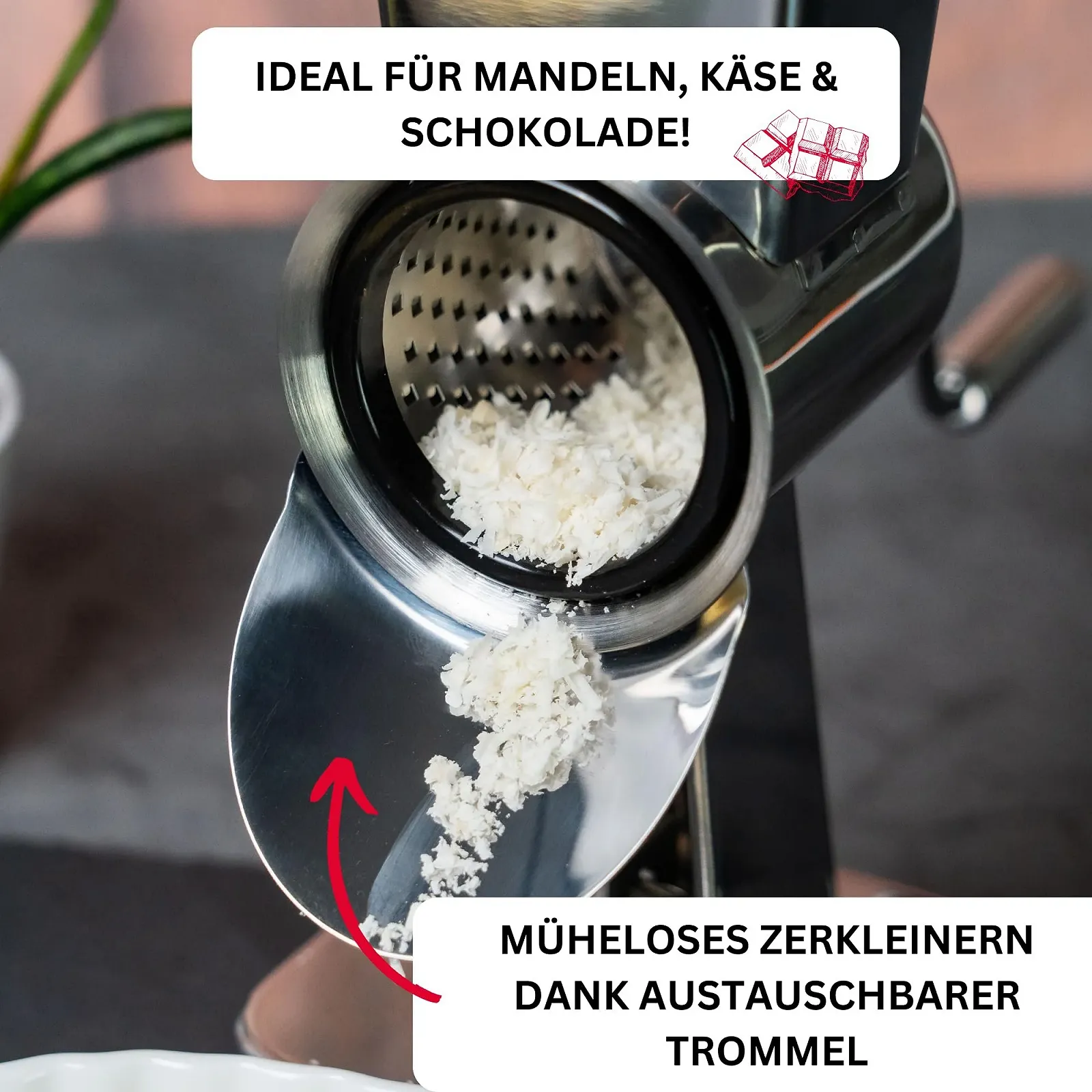 Тертка Westmark Exclusive 97172260 для мигдалю, фото №2 Тертка Westmark Exclusive 97172260 для мигдалю, фото №2