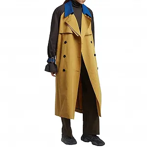 Пиджак Shevog Женский повседневный элегантный с лацканами на пуговицах Длинный - Фото 1