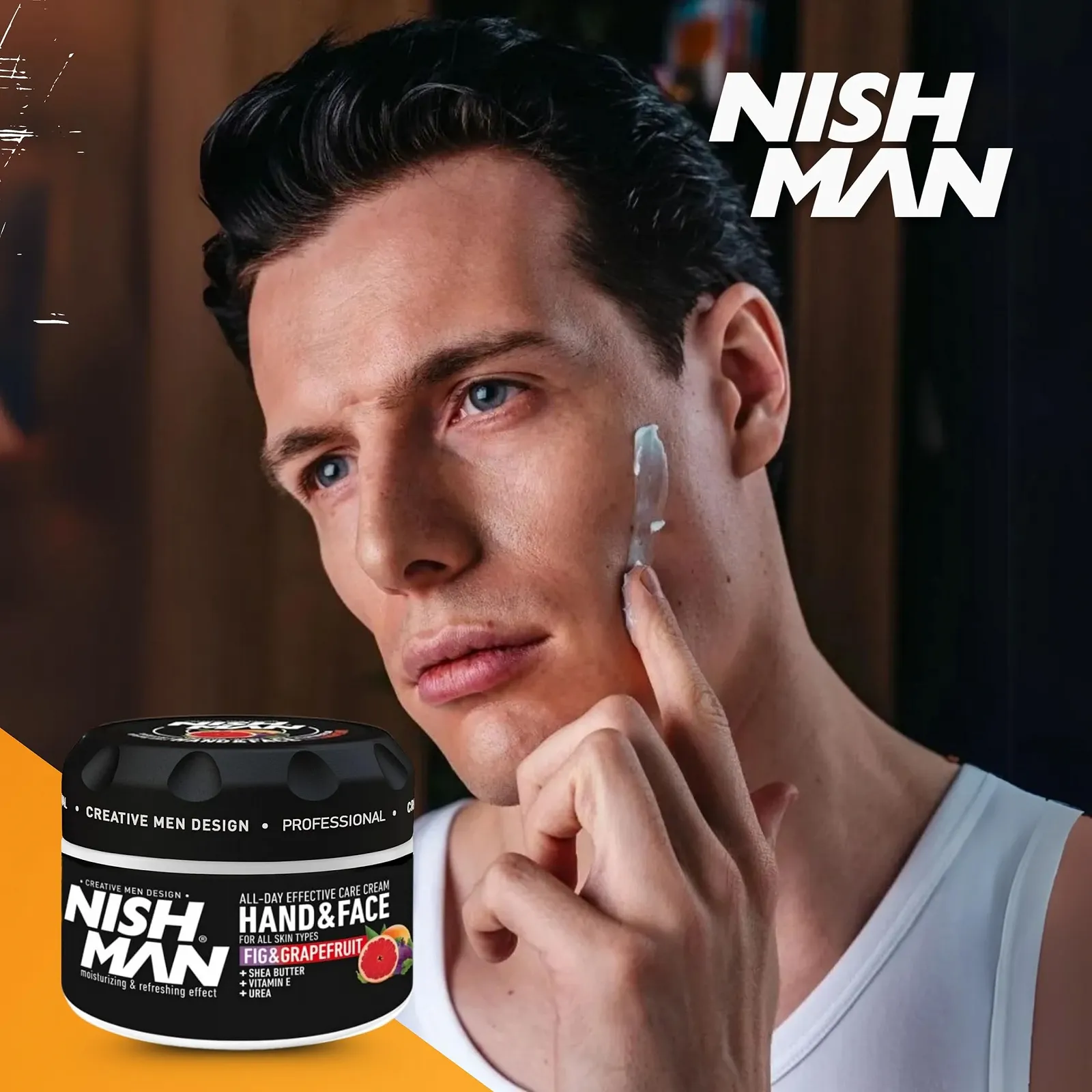 Крем для рук і обличчя NISHMAN Fig & Grapefruit, 300 мл, фото №7