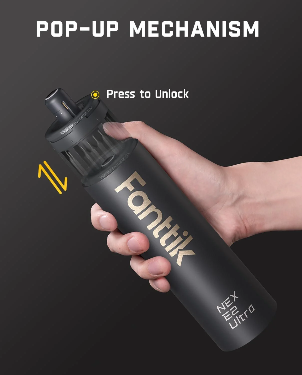 Набір акумуляторних міні-викруток Fanttik E2 Ultra 3.7 V 50 в 1 Магнітний кейс 0.6 Нм 5/32" Hexagon, фото №8