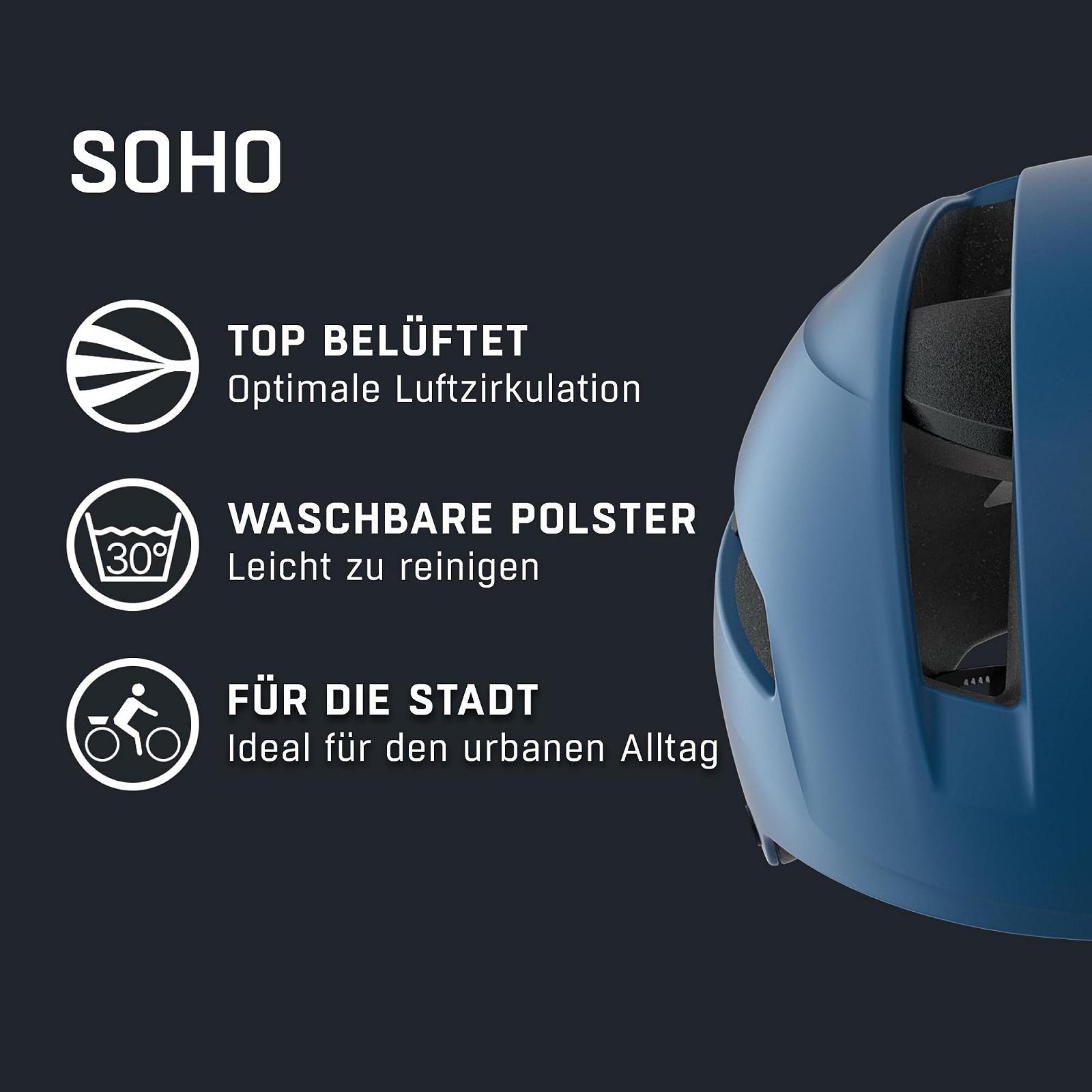 Шолом ALPINA Soho Міський для дорослих, фото №2
