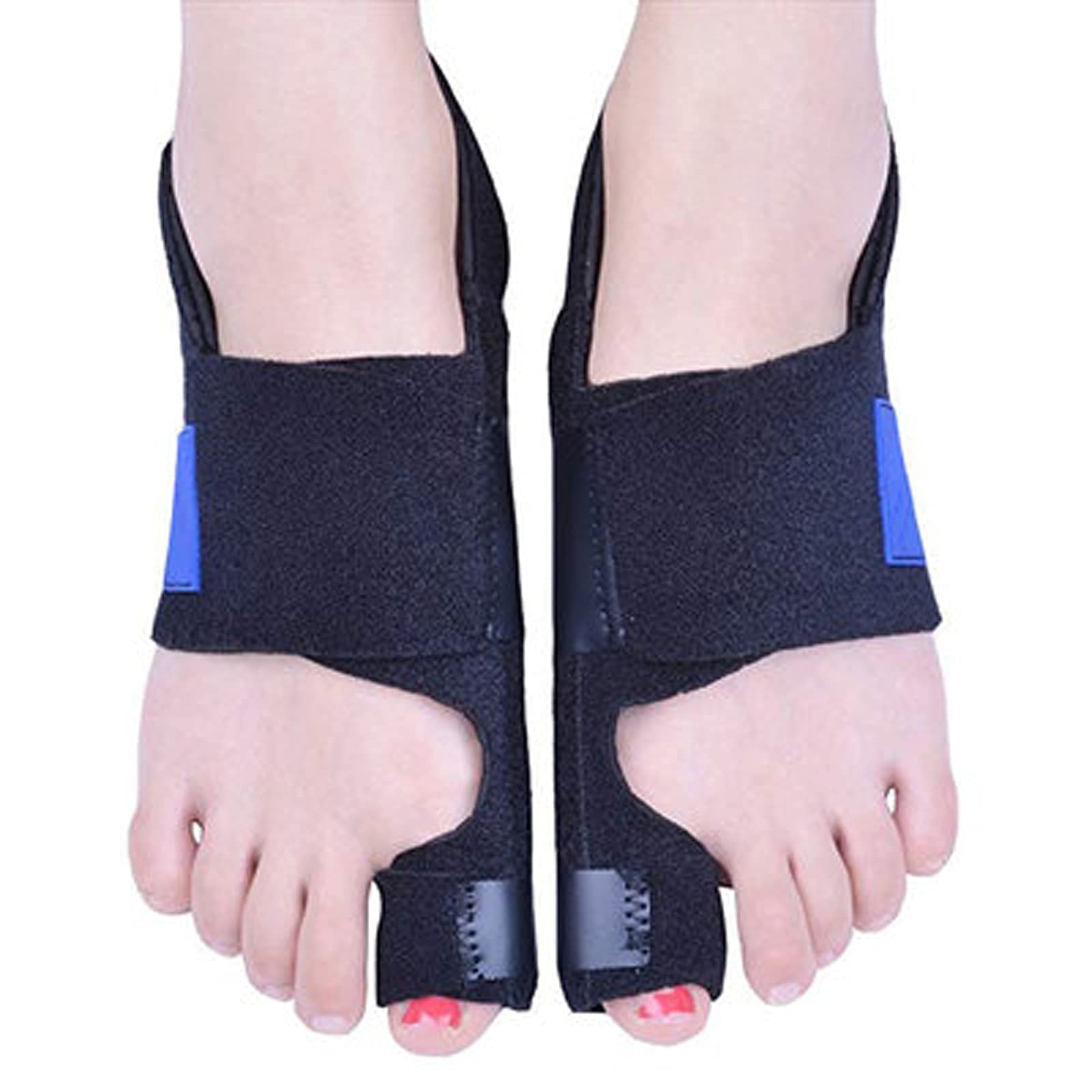 Коректор Hallux Valgus Pedic Великий Роздільник для Пальців Ніг, Зручна та Дихаюча Тканина, Синій, 1 Пара, фото №4