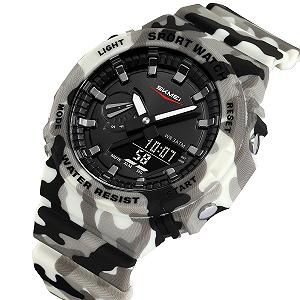 Годинник Skmei 2351CMGY Camo Grey synthetic.ua - Фото 1