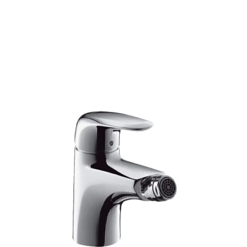 Hansgrohe 31270000 METRIS E Смеситель для биде, донный клапан 1 1/4, гибкая подводка под цангу, аэратор QuickClean, фото №1