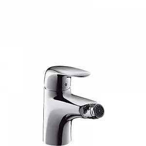 Hansgrohe 31270000 METRIS E Змішувач для біде, донний клапан 1 1/4, гнучка підводка під цангу, аератор QuickClean - Фото 1