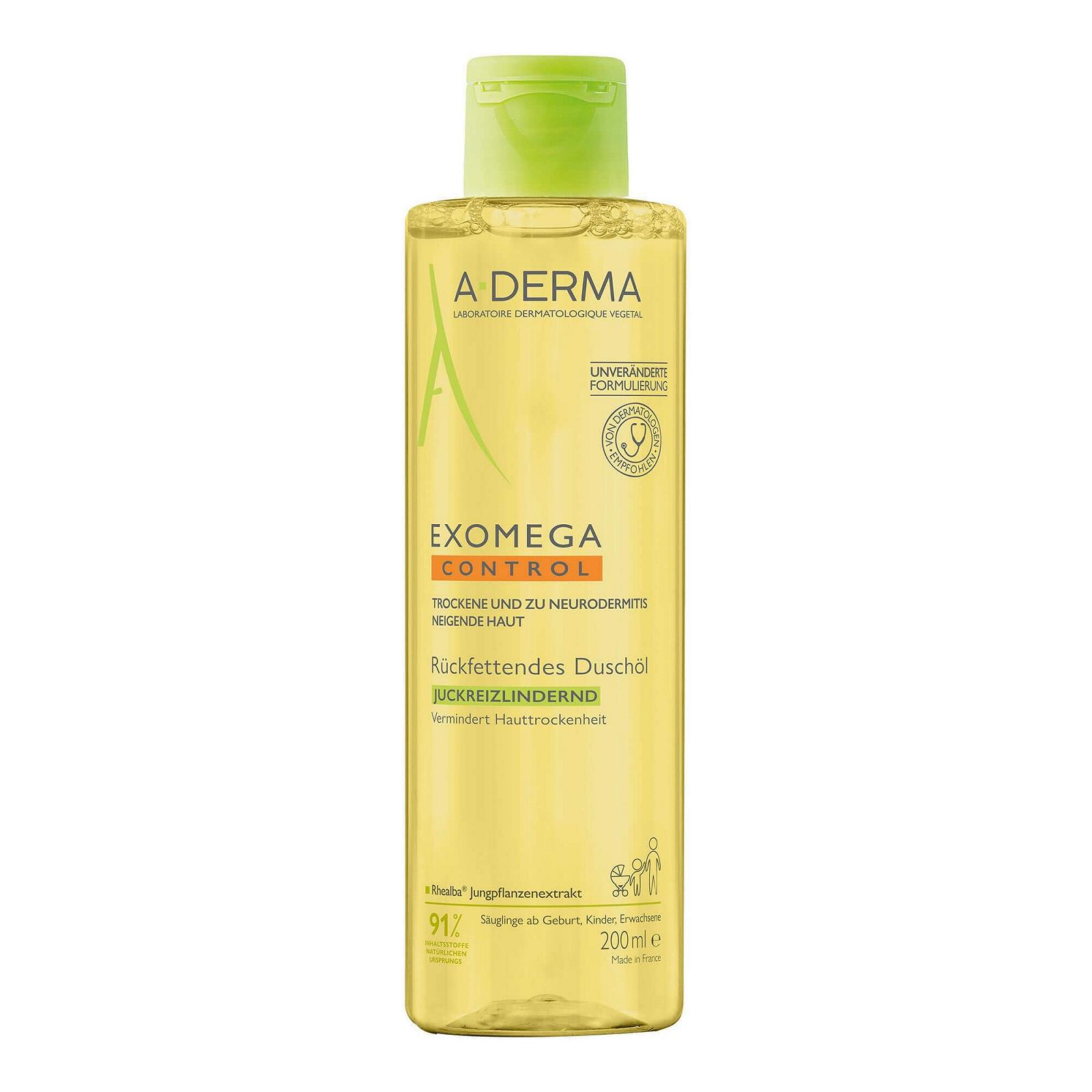 Олія для душу A-Derma Exomega Control 200 мл, фото №1