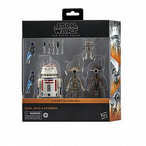 Екшн-фігурки Star Wars The Black Series R5-D4, BD-72 та Boxendroids The Mandalorian, набір з 4 штук, масштаб 15 см synthetic.ua - Фото 1
